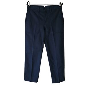 J. Crew Garment‎ Dyed Cargo Pant in Chino Twill Navy Size 29 Petite NWT